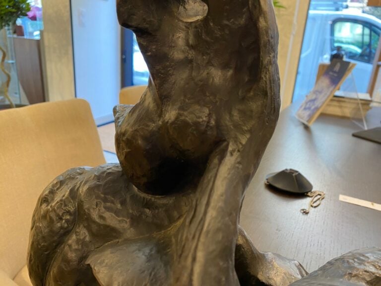 Henri LAURENS (1885-1954) (04447) - Groupe de sirènes, 1938, - Bronze à patine…