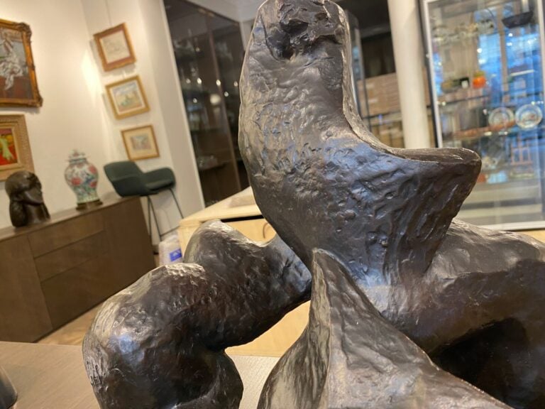 Henri LAURENS (1885-1954) (04447) - Groupe de sirènes, 1938, - Bronze à patine…