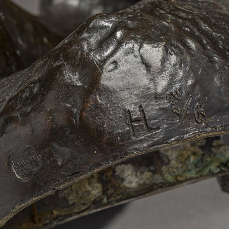 Henri LAURENS (1885-1954) (04447) - Groupe de sirènes, 1938, - Bronze à patine…