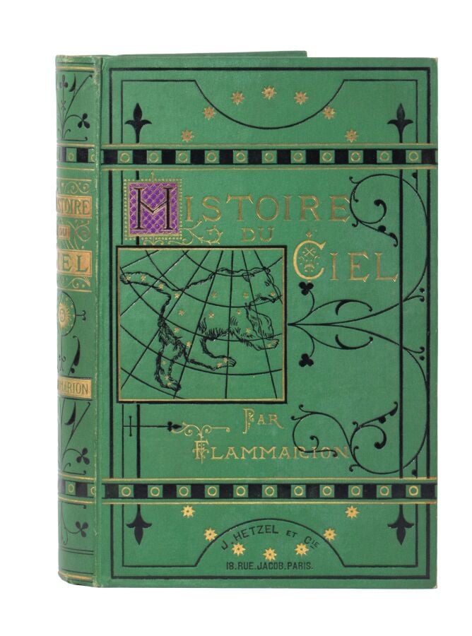 Histoire du Ciel par Camille Flammarion. Ill. par Benett. Paris, Bibliothèque d…