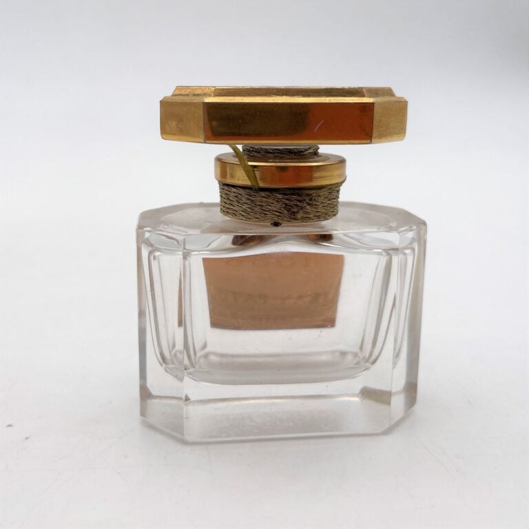 Jean PATOU, 2 flacons dont : - - "L'heure attendue", (1950), flacon en cristal…