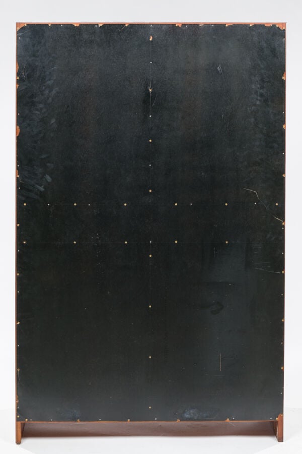 Jules WABBES (1919-1974) - Bibliothèque en placage de palissandre façon bois de…