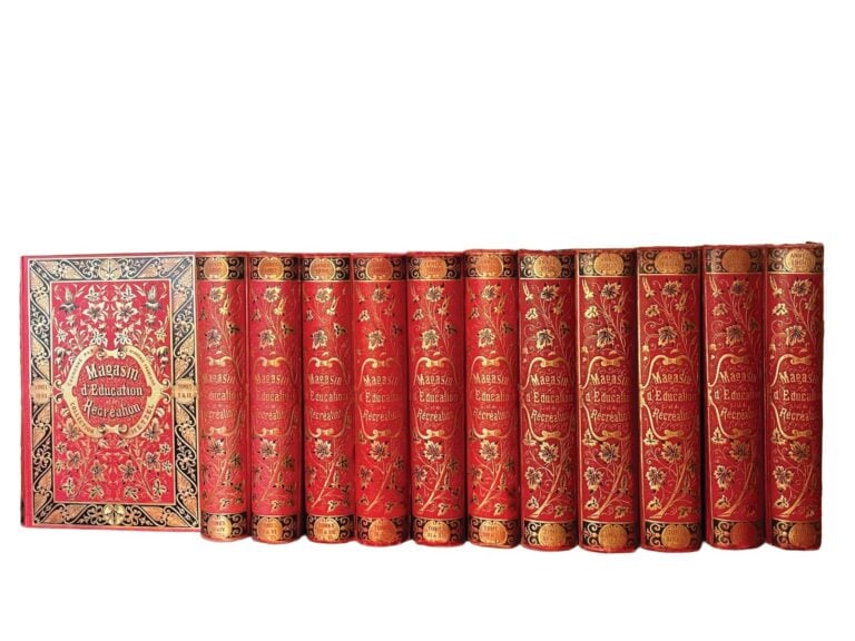 Magasin d'Éducation et de Récréation - 2e série (1895-1906). - 1 fort volume an…