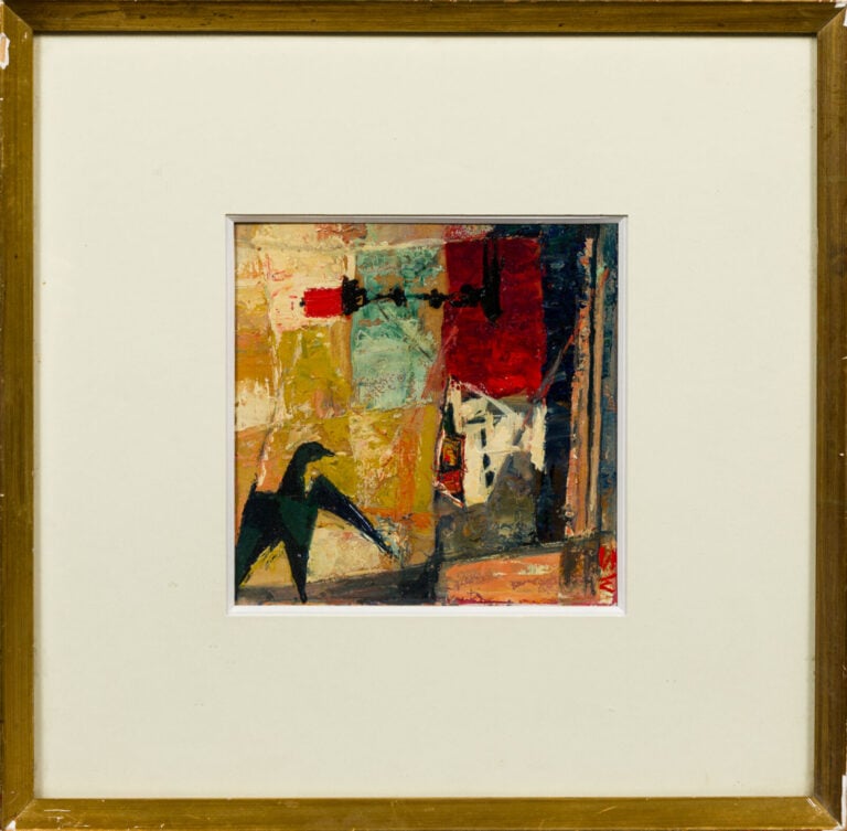 Marc STERLING (1897-1976) (01151) - Composition à l'oiseau, au vase et au bouge…