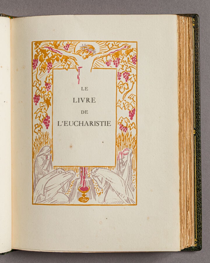 MAURICE DENIS - L'Abbé de la Serre - Livre de l'eucharistie, Jacques Beltrand,…