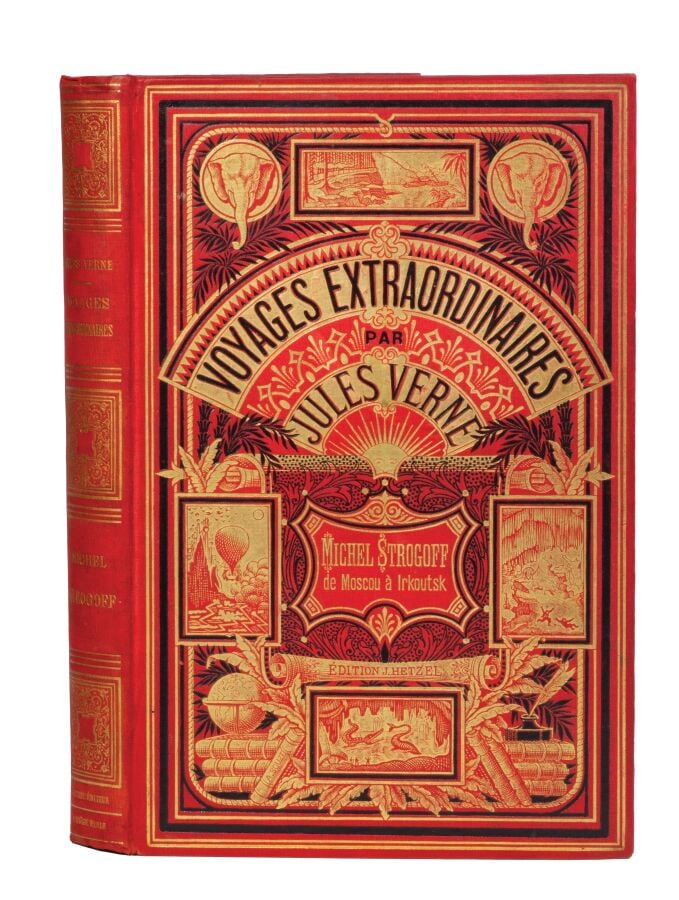 Michel Strogoff, de Moscou à Irkoutsk par Jules Verne. Illustrations de Férat.…