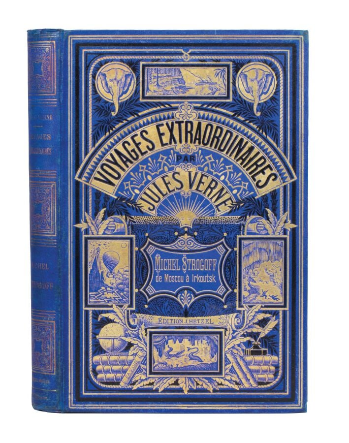 Michel Strogoff, de Moscou à Irkoutsk par Jules Verne. Illustrations de Férat.…