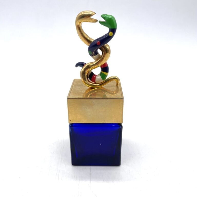 Nikki DE SAINT-PHALLES, "First edition", sans boîte, flacon sculpture avec son…