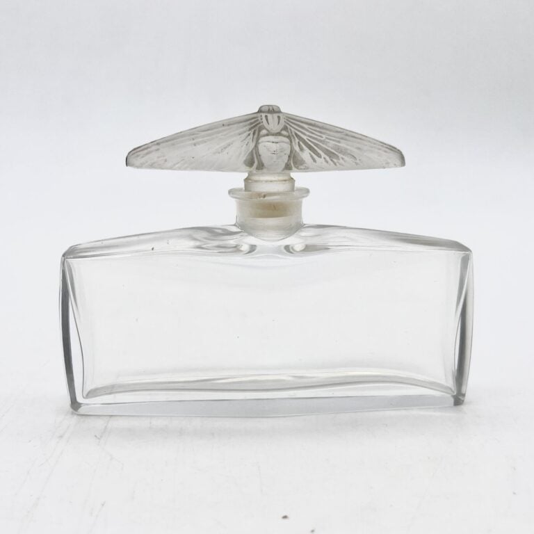 ORSAY, "La Flambée", (1927), flacon en cristal de Baccarat transparent, bouchon…