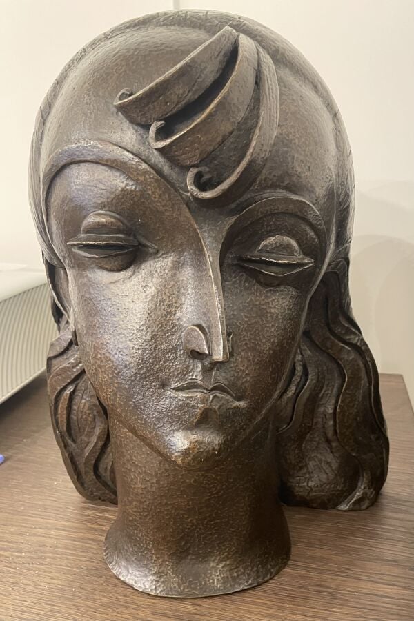 Pablo GARGALLO (1881-1934) - Jeune fille espagnole, 1921 - Bronze d'après une s…