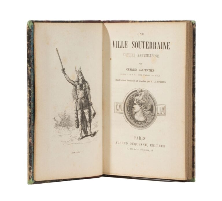 Une ville souterraine / Histoire merveilleuse par Charles Carpentier. Ill. par…