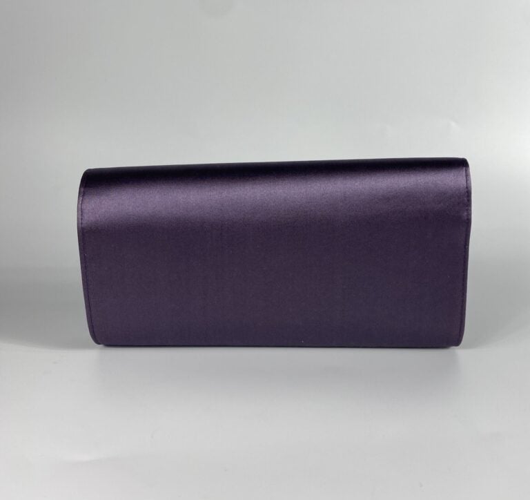 YVES SAINT LAURENT Rive Gauche (2008) - Pochette du soir "Muse" en crêpe satin…