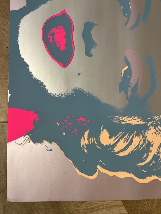 Andy WARHOL (1928-1987) d'après ((03980) - Marilyn Monroe - Sérigraphie en coul…