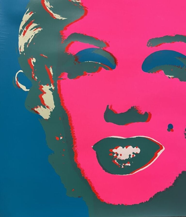Andy WARHOL (1928-1987) d'après ((03980) - Marilyn Monroe - Sérigraphie en coul…