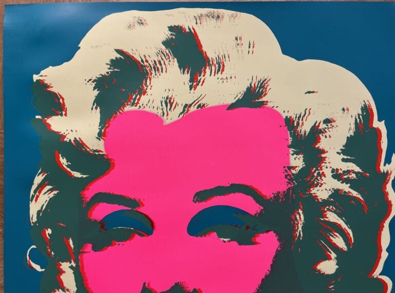 Andy WARHOL (1928-1987) d'après ((03980) - Marilyn Monroe - Sérigraphie en coul…