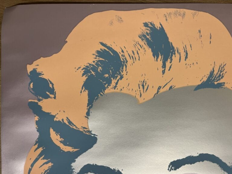 Andy WARHOL (1928-1987) d'après ((03980) - Marilyn Monroe - Sérigraphie en coul…