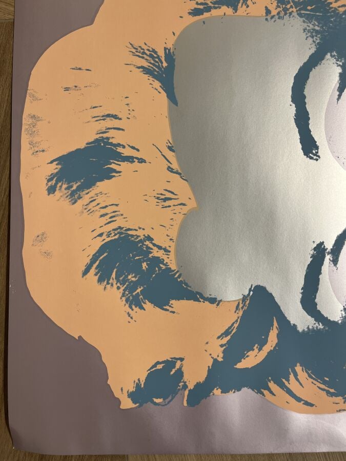 Andy WARHOL (1928-1987) d'après ((03980) - Marilyn Monroe - Sérigraphie en coul…