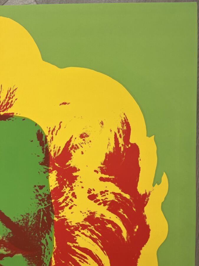 Andy WARHOL (1928-1987) d'après (03980) - Marilyn Monroe - Sérigraphie en coule…