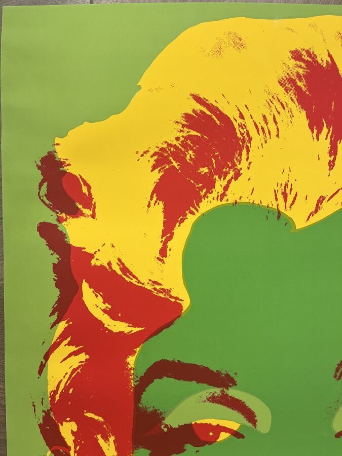 Andy WARHOL (1928-1987) d'après (03980) - Marilyn Monroe - Sérigraphie en coule…