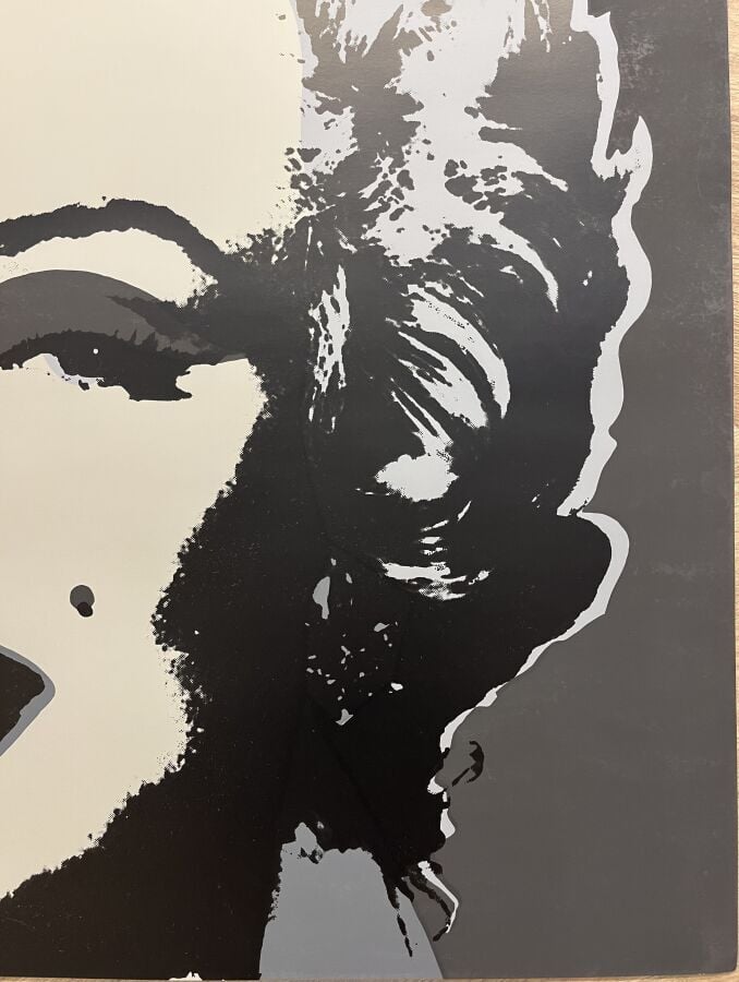 Andy WARHOL (1928-1987) d'après (03980) - Marilyn Monroe - Sérigraphie en coule…