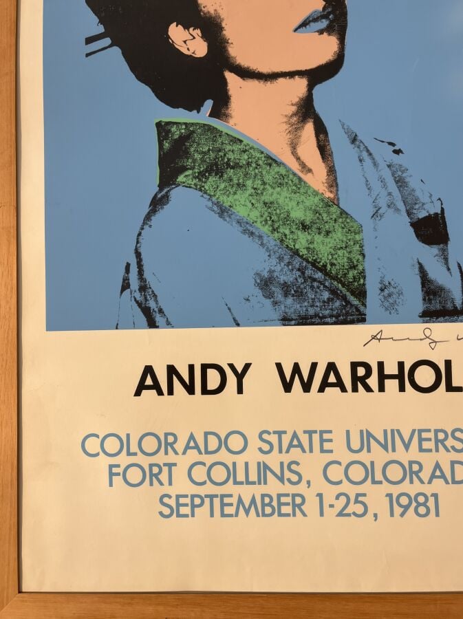 Andy WARHOL (1928-1987) d'après - Kimiko Powers, Colorado State University, For…