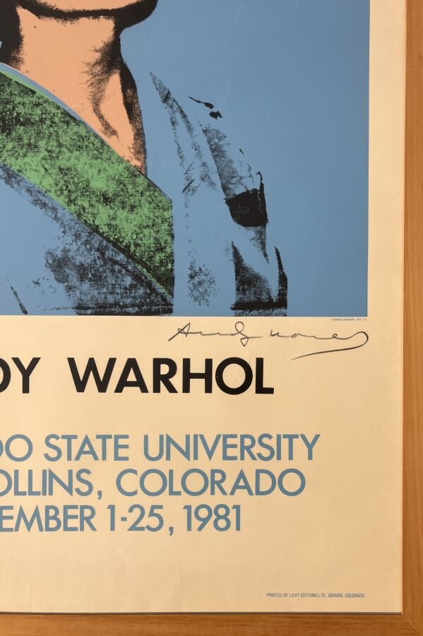 Andy WARHOL (1928-1987) d'après - Kimiko Powers, Colorado State University, For…