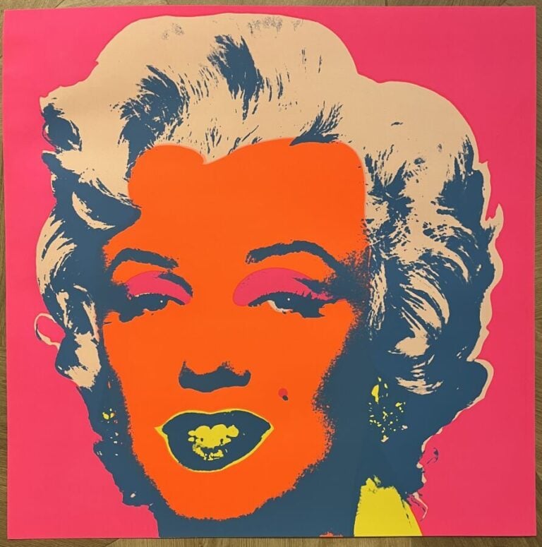 Andy WARHOL (1928-1987) d'après - Marilyn Monroe - Sérigraphie en couleurs, édi…