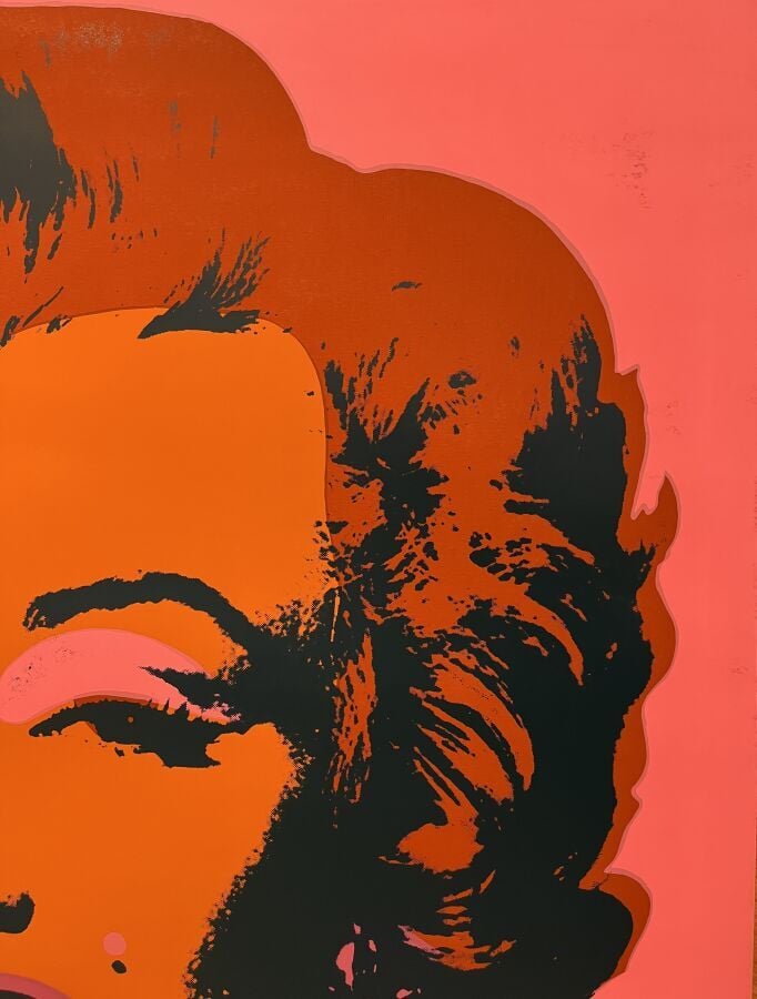 Andy WARHOL (1928-1987) d'après - Marilyn Monroe - Sérigraphie en couleurs, édi…