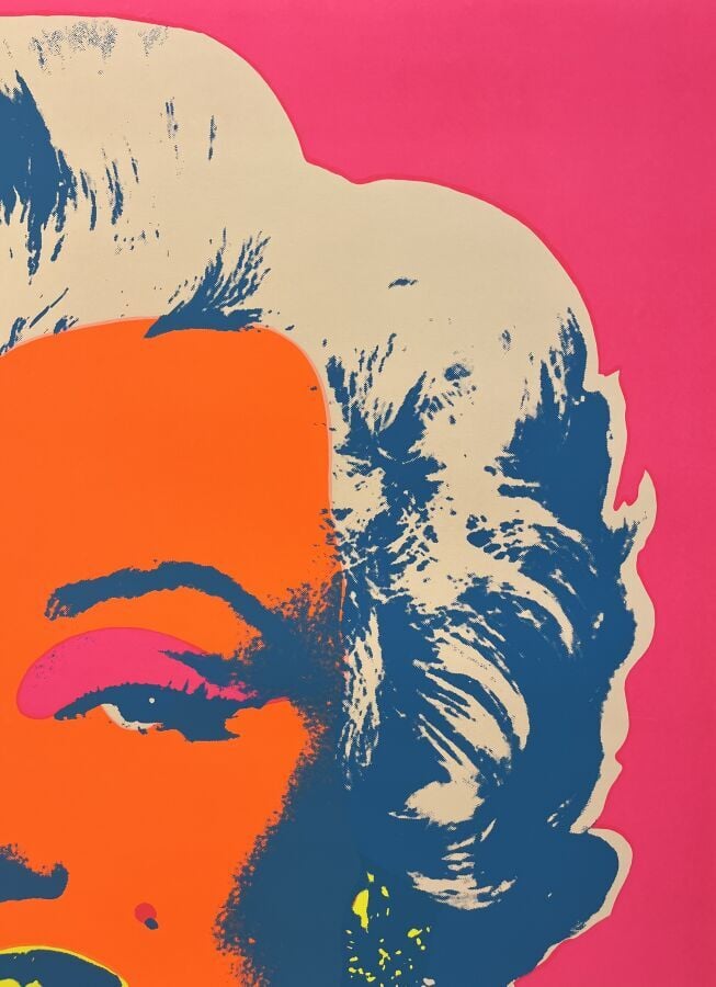Andy WARHOL (1928-1987) d'après - Marilyn Monroe - Sérigraphie en couleurs, édi…