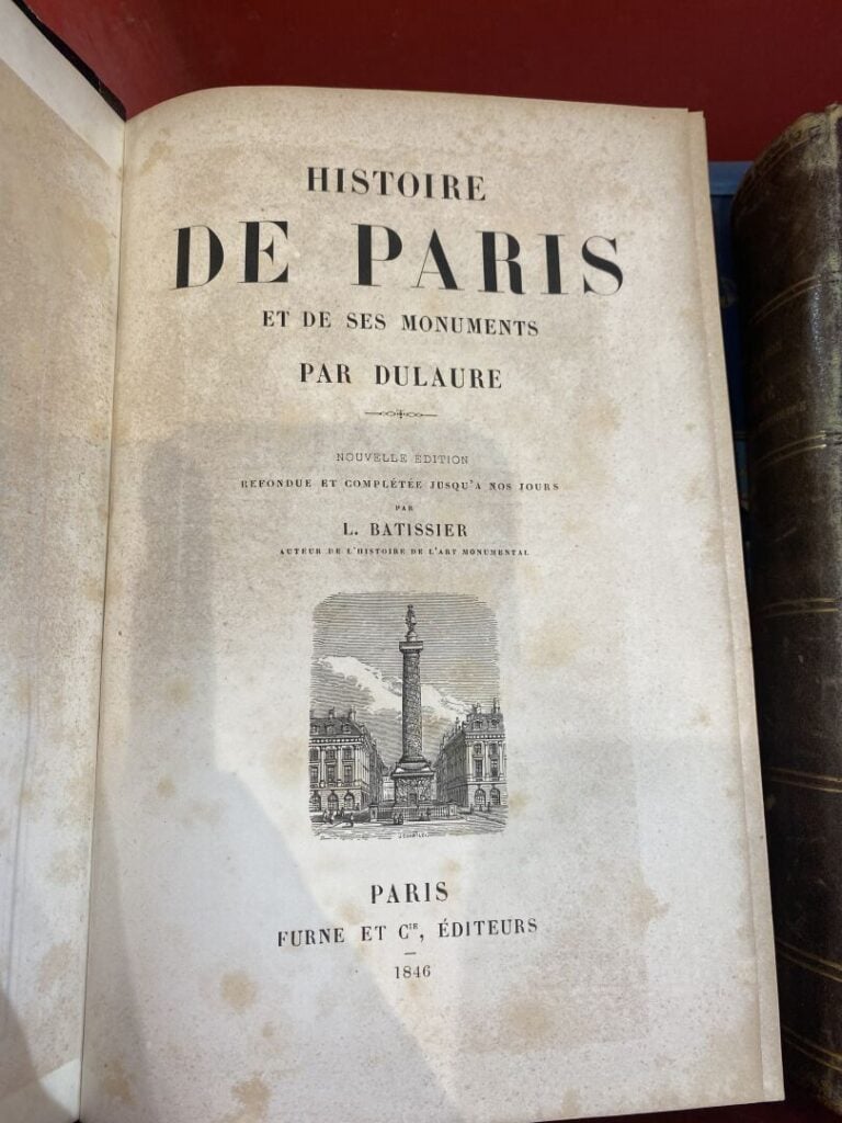 Ensemble de 4 livres ("Paris Ignoré" - Paul Strauss / "Paris Pittoresque" - Lou…