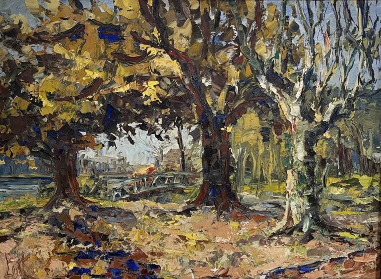 Ensemble de tableaux, pièces encadrées comprenant les quais de Paris, huile sur…