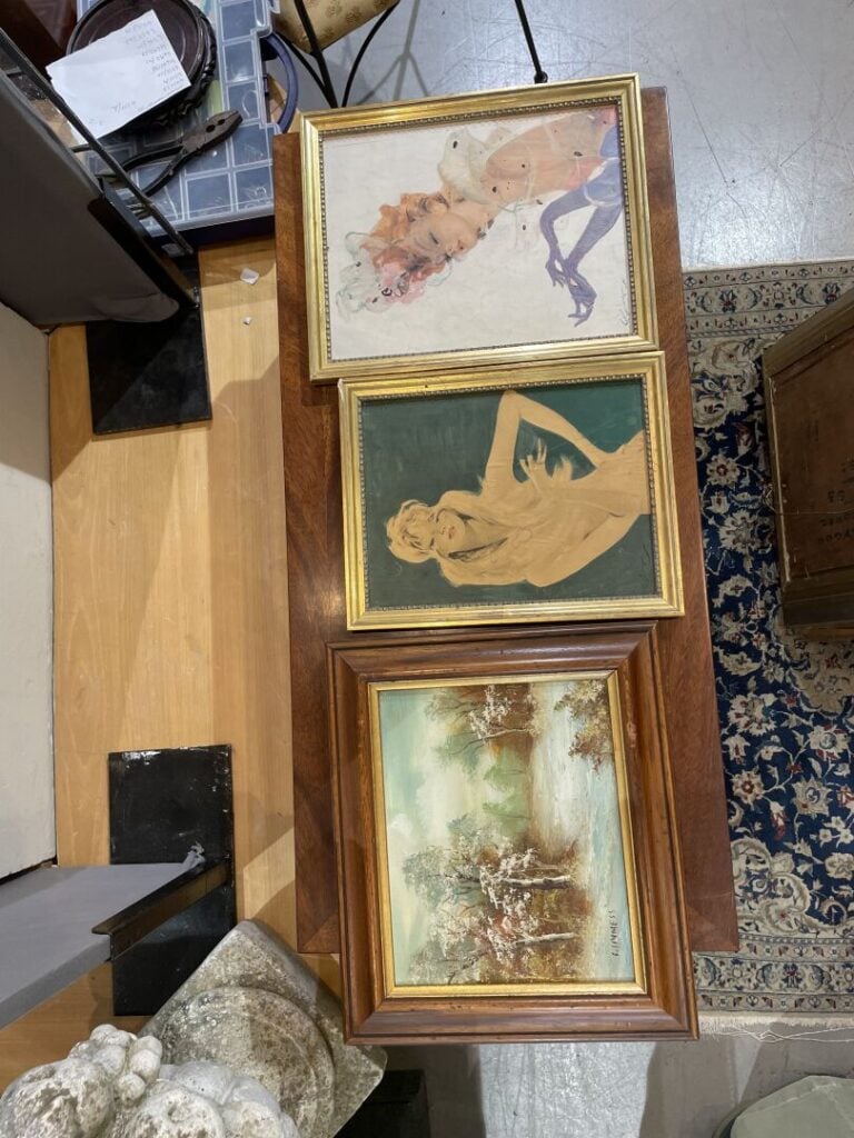 H. Triffault ? - Scène orientaliste, - Huile sur toile, Signée en bas à droite…