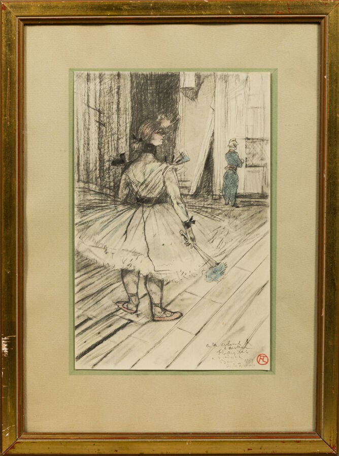 Henri de TOULOUSE- LAUTREC (1864-1901) d'après - L'Ecuyère, Danseuse - 2 lithog…