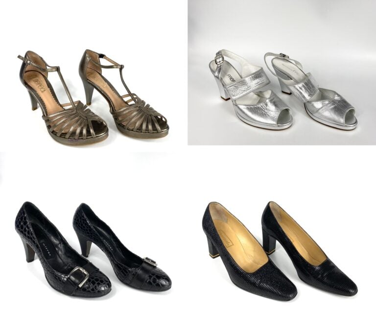 HEYRAUD, G. FABRI, PACO HERRERO, MIRROR - Lot de quatre paires de chaussures à…