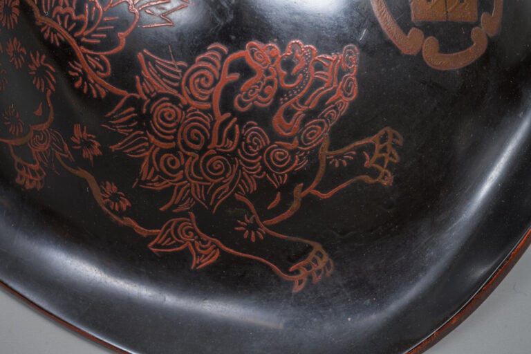 JAPON - Fin de la période Edo (premier quart du XIXe siècle) - CASQUE de cavali…