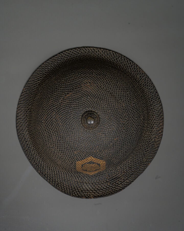 JAPON - Fin de la période Edo (premier quart du XIXe siècle) - CASQUE de cavali…