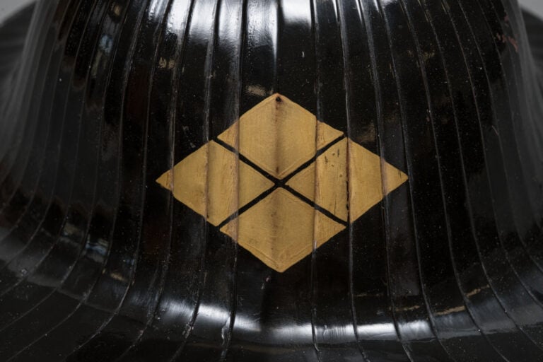 JAPON- Fin de la période Edo (premier quart du XIXe siècle) - CASQUE de cavalie…