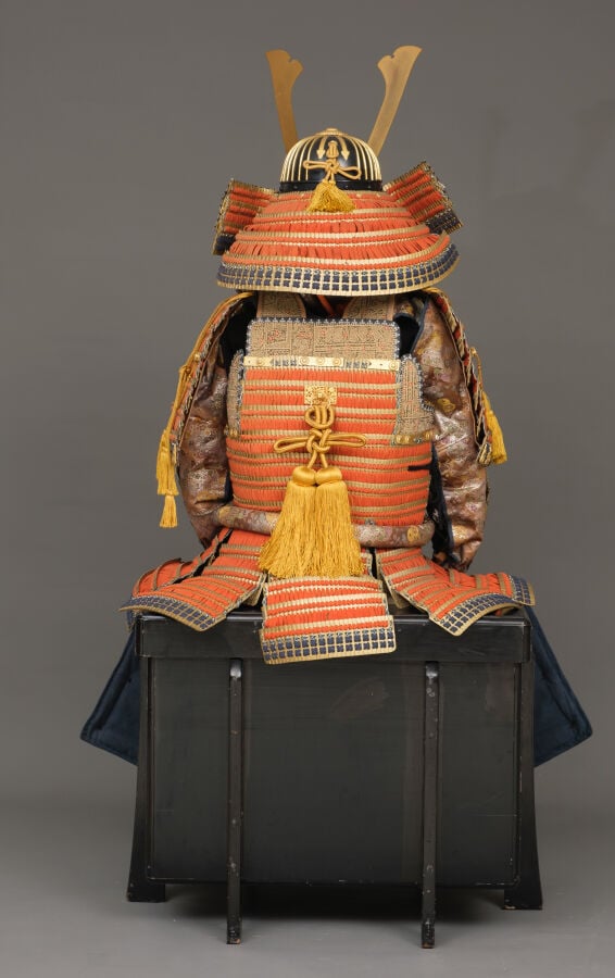 JAPON - milieu de la période Shôwa (milieu du XXe siècle). - ARMURE (ô'yoroi) l…