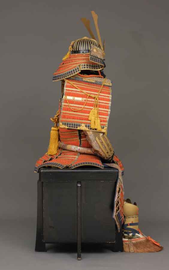 JAPON - milieu de la période Shôwa (milieu du XXe siècle). - ARMURE (ô'yoroi) l…