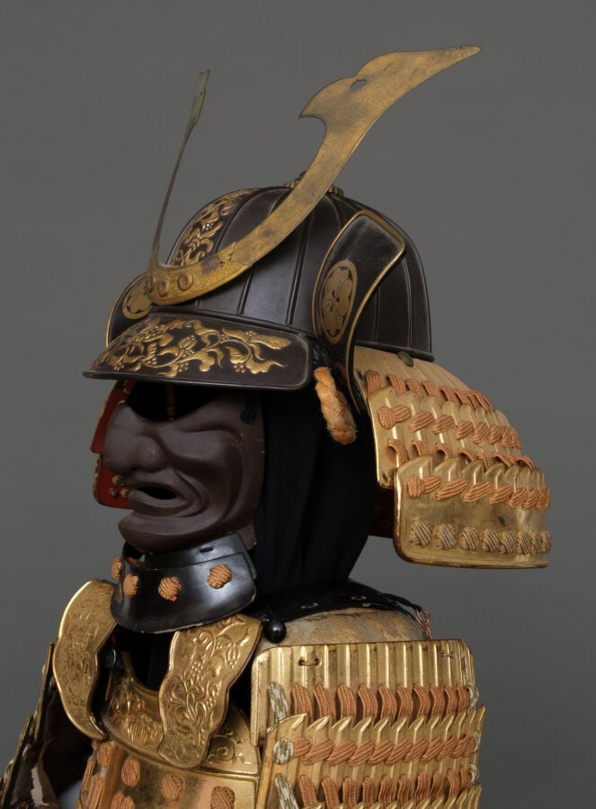 JAPON - Période Meiji (1868-1912). - ARMURE pour poupée yoroi 鎧, traditionnelle…