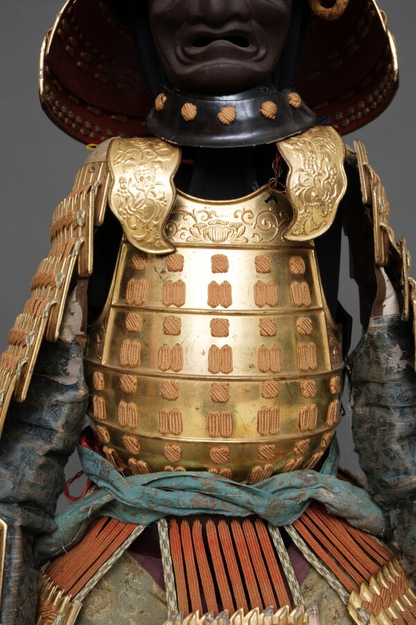 JAPON - Période Meiji (1868-1912). - ARMURE pour poupée yoroi 鎧, traditionnelle…