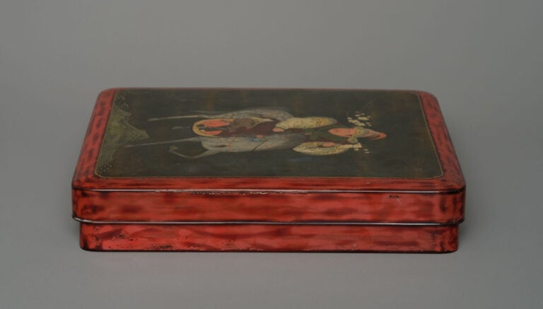 JAPON - Période Meiji (1868-1912). - COFFRET d'écriture Suzuribako 硯箱 laqué de…