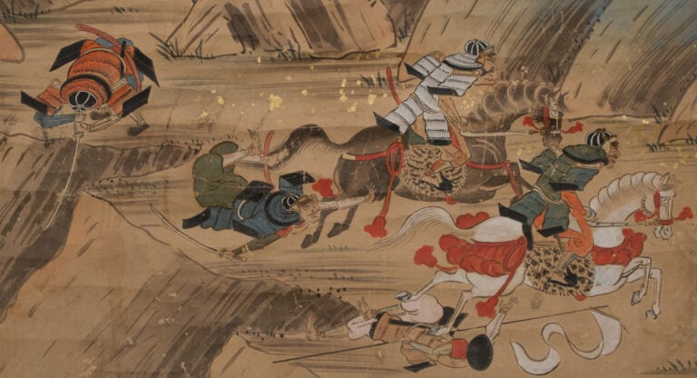 JAPON - ROULEAU suspendu ( kakejiku 掛け軸de Watanabe Kazan 渡辺崋山 (1793-1841), comp…