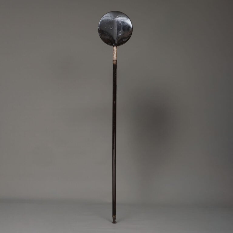 JAPON - XIXème siècle - Assemblage d'une HAMPE de naginata 薙刀 et d'un yari'saya…