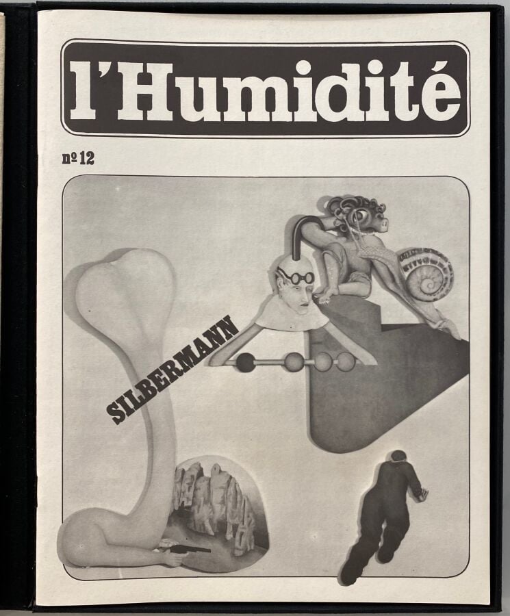 Jean-Claude SILBERMANN - L'humidité, N°12, Milan, Edizioni Amodulo, avril 1973.…
