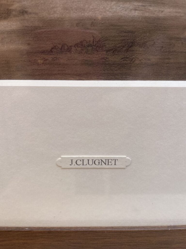 Jean CLUGNET (1819-?) - Paysage - Deux dessins au crayon - 30 x 23 cm (à vue)