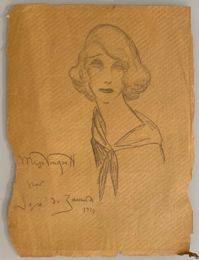 José DE ZAMORA (1889-1971) - Costumes : Dona Serafina ; dona Urraca ; Inez Mend…