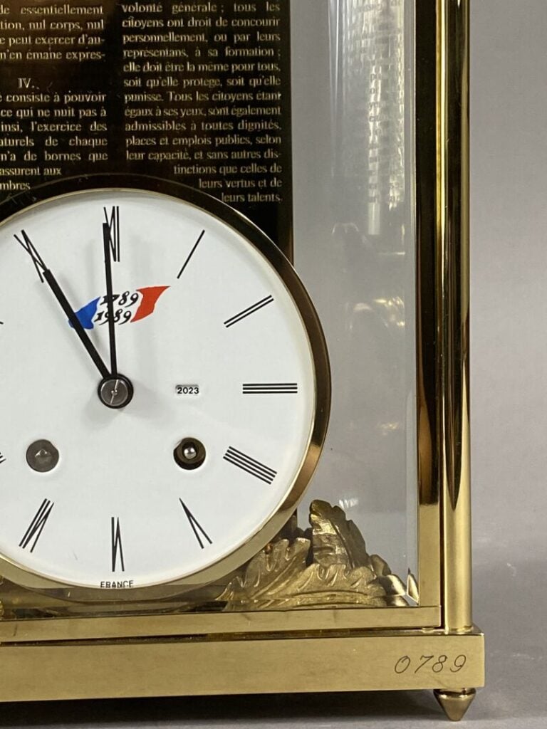 L'EPEE FRANCE BICENTENAIRE DE LA REVOLUTION - SERIE LIMITEE A 1789 EX. - Pendul…