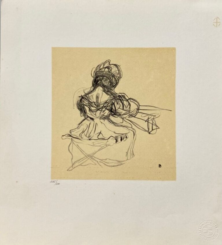 PIERRE BONNARD (1867-1947) d'après - Les bonbons ; Tête d'enfant ; Femme assise…