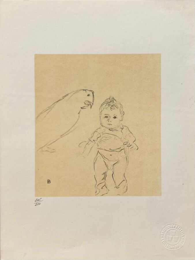 PIERRE BONNARD (1867-1947) d'après - Les bonbons ; Tête d'enfant ; Femme assise…
